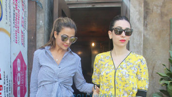 Kareena Kapoor Khan, Amrita Arora and Karisma Kapoor snapped at Pali Bhavan in Bandra