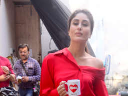 Kareena Kapoor Khan snapped at the Ishq 104.8 FM office