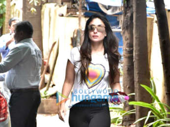 Kareena Kapoor Khan spotted at the gym in Bandra