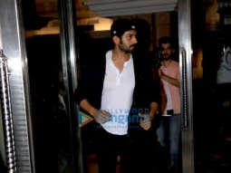 Kartik Aaryan snapped attending the Mufti show at ITC Maratha