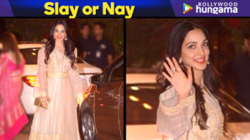 Slay or Nay: Kiara Advani in Manish Malhotra Couture for the Ambani Ganesh Chaturthi celebrations