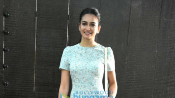 Kriti Kharbanda spotted at Saffron Media Pvt Ltd in Juhu