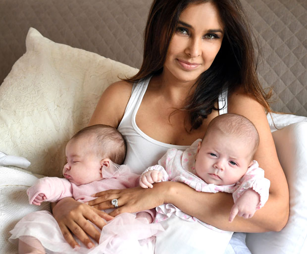 Lisa Ray introduces her twins Sufi and Soleil with a heartfelt note on her journey to motherhood