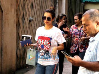 Malaika Arora and Amrita Arora spotted at their mother's house