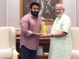 Malayalam superstar Mohanlal meets Honorable Prime Minister Narendra Modi