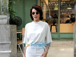 Mandana Karimi snapped at Kitchen Garden in Bandra