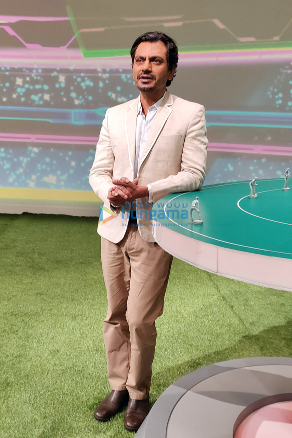nawazuddin siddiqui visits star sports studios to promote his film manto on nerolac cricket live 2