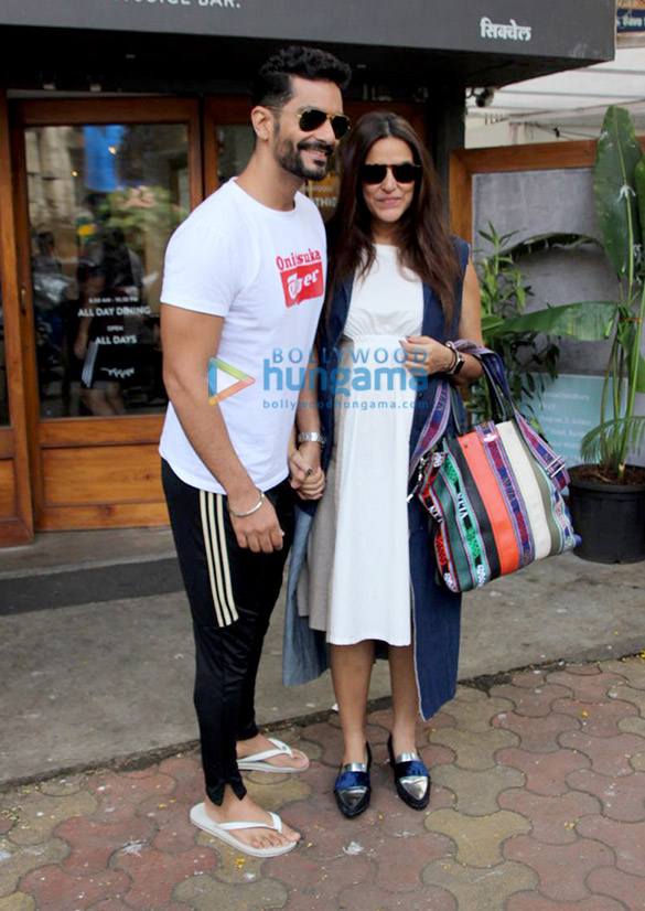 neha dhupia and angad bedi spotted at sequel cafe in bandra 3