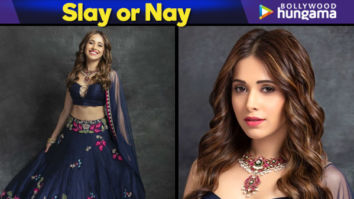 Slay or Nay: Nushrat Bharucha in Arpita Mehta for a sangeet ceremony