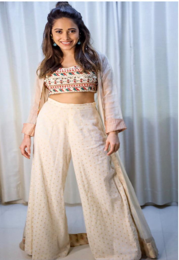 Nushrat Bharucha in Label Anushree for an event
