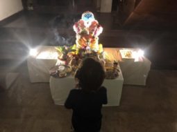 Shah Rukh Khan’s son AbRam shares a sweet moment with his Ganpati ‘Pappa’ and melts our hearts (see picture)
