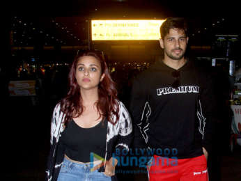Parineeti Chopra, Sidharth Malhotra and others snapped at the airport