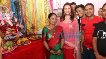 Parineeti Chopra snapped attending a Ganesh puja in Andheri