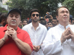 Ganpati Visarjan with Ranbir Kapoor,Rishi Kapoor & Randhir Kapoor at RK Studio Part 1