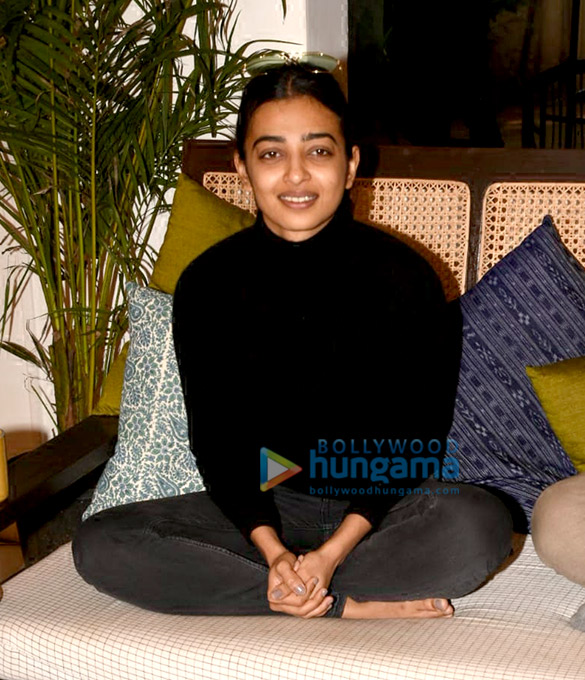 radhika apte and atul mongia snapped at a shooting of masterclass show 3