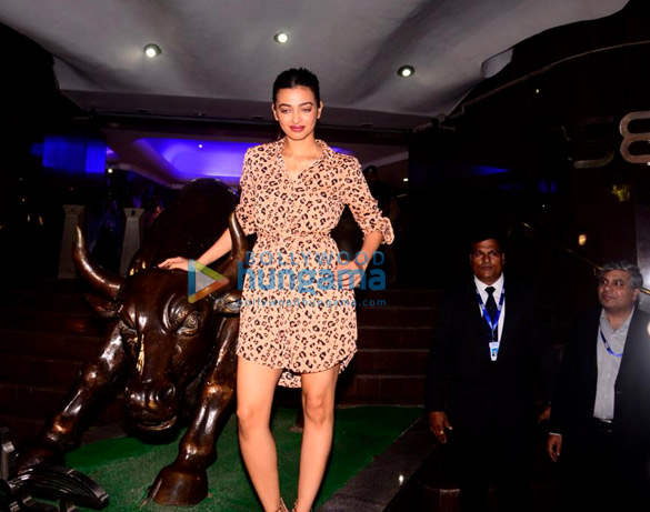 radhika apte snapped at trailer launch of baazaar 3