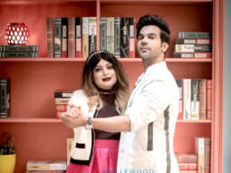 Rajkummar Rao and Mallika Dua snapped on the sets of Midnight Misadventures