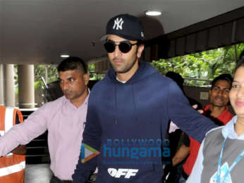 Ranbir Kapoor snapped at the airport
