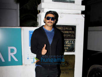 Ranveer Singh snapped in Bandra