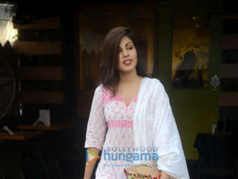 Rhea Chakraborty snapped in Bandra