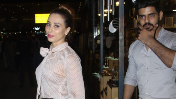 SPOTTED: Iulia Vantur at airport