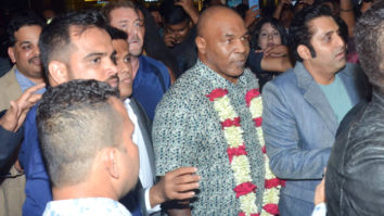 SPOTTED: Mike Tyson at Mumbai airport