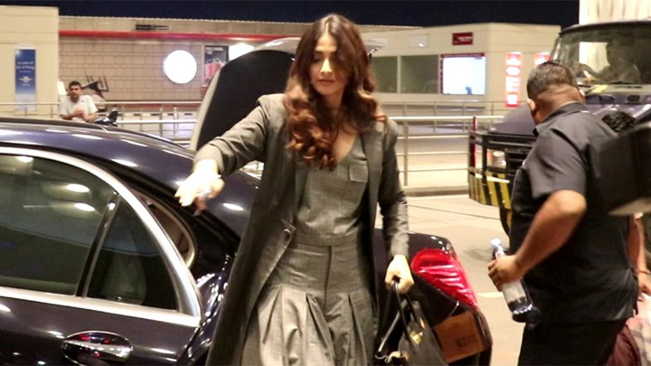 SPOTTED: Sonam Kapoor at airport