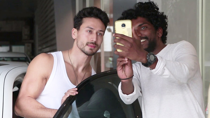 SPOTTED: Tiger Shroff at his dance class in Andheri