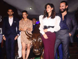 Saif Ali Khan, Radhika Apte, Chitrangda at the trailer launch of Baazaar | part 1