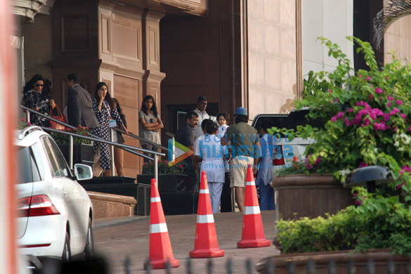 Saif Ali Khan and Taimur Ali Khan spotted in Mumbai Saif Ali Khan and Taimur Ali Khan spotted in Mumbai