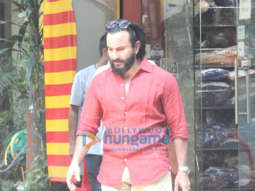 Saif Ali Khan snapped in Bandra