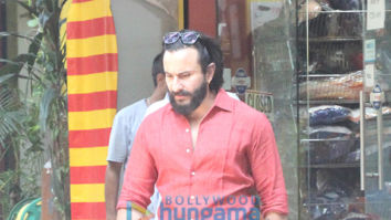 Saif Ali Khan snapped in Bandra