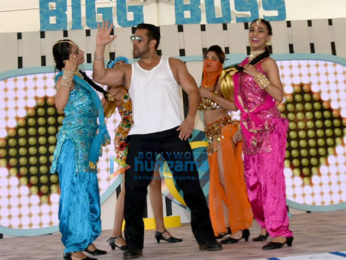 Salman Khan snapped at the launch of Bigg Boss 12 in Goa