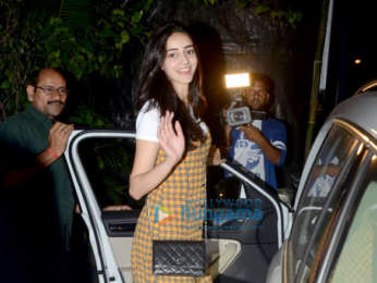 Sara Ali Khan and Ananya Pandey spotted at Olive in Bandra