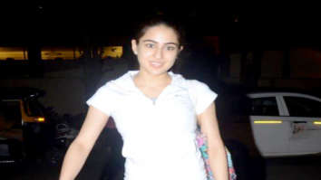 Sara Ali Khan snapped outside her dance class