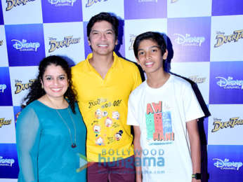 Shaan and his son lauch the hindi version of the iconic Ducktales title track