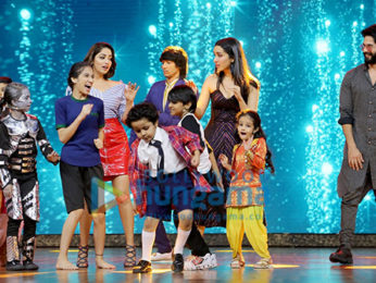 Shahid Kapoor, Shraddha Kapoor and Yami Gautam snapped promoting 'Batti Gul Meter Chalu' on sets of India’s Best Dramebaaz