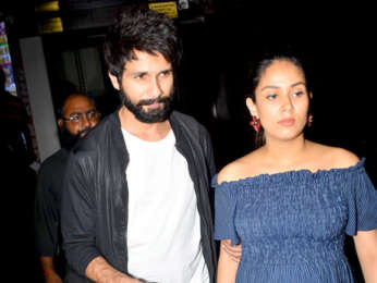 Shahid Kapoor and Mira Rajput snapped at Bastain