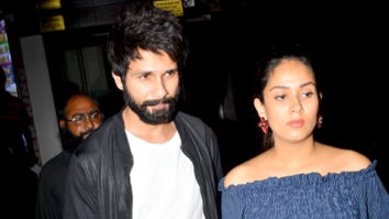 Shahid Kapoor and Mira Rajput snapped at Bastian