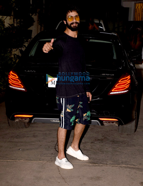 Shahid Kapoor snapped at Sunny Super Sound Shahid Kapoor snapped at Sunny Super Sound