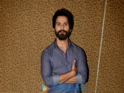 Shahid Kapoor snapped at Zee ETC office to promote Batti Gul Meter Chalu