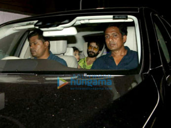 Shahid Kapoor spotted with Misha Kapoor at Hospital