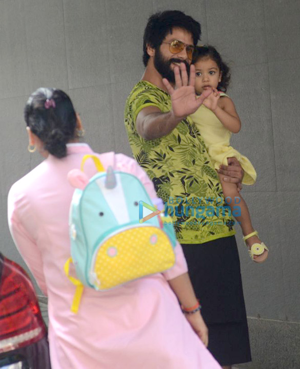 shahid kapoor spotted with misha kapoor at hospital 3