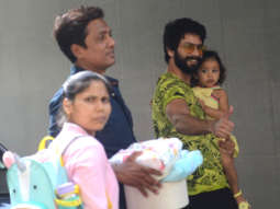 Shahid Kapoor’s dad Pankaj Kapoor, and daughter Misha meet the new baby (see pictures)
