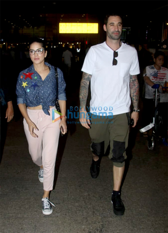 shilpa shetty sunny leone and others snapped at the airport 6