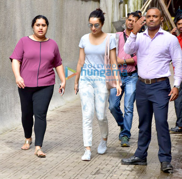 Shraddha Kapoor spotted after a meeting in Bandra