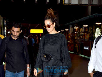 Sidharth Malhotra, Shraddha Kapoor and Gauahar khan snapped at the airport