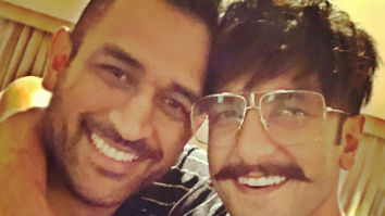 Simmba: Ranveer Singh gets a special visit from M.S Dhoni and both have a ball on sets (see pic)