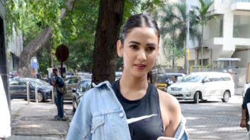 Sonal Chauhan snapped at Body Sculpture in Bandra