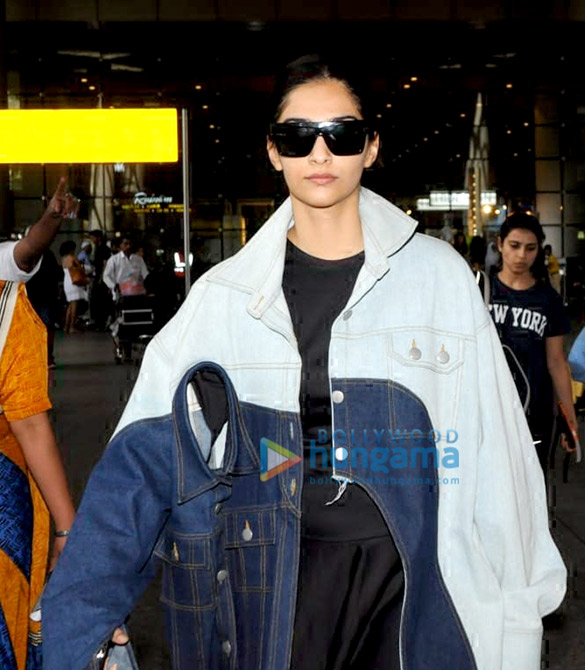 Sonam Kapoor Ahuja, Mouni Roy, Amyra Dastur and others snapped at the airport Sonam Kapoor Ahuja, Mouni Roy, Amyra Dastur and others snapped at the airport